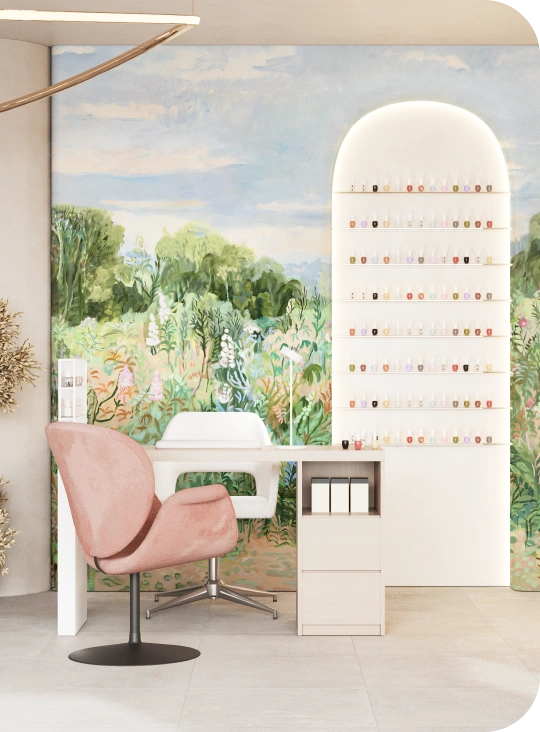 Beauty Room Look by Honpo Wallpaper